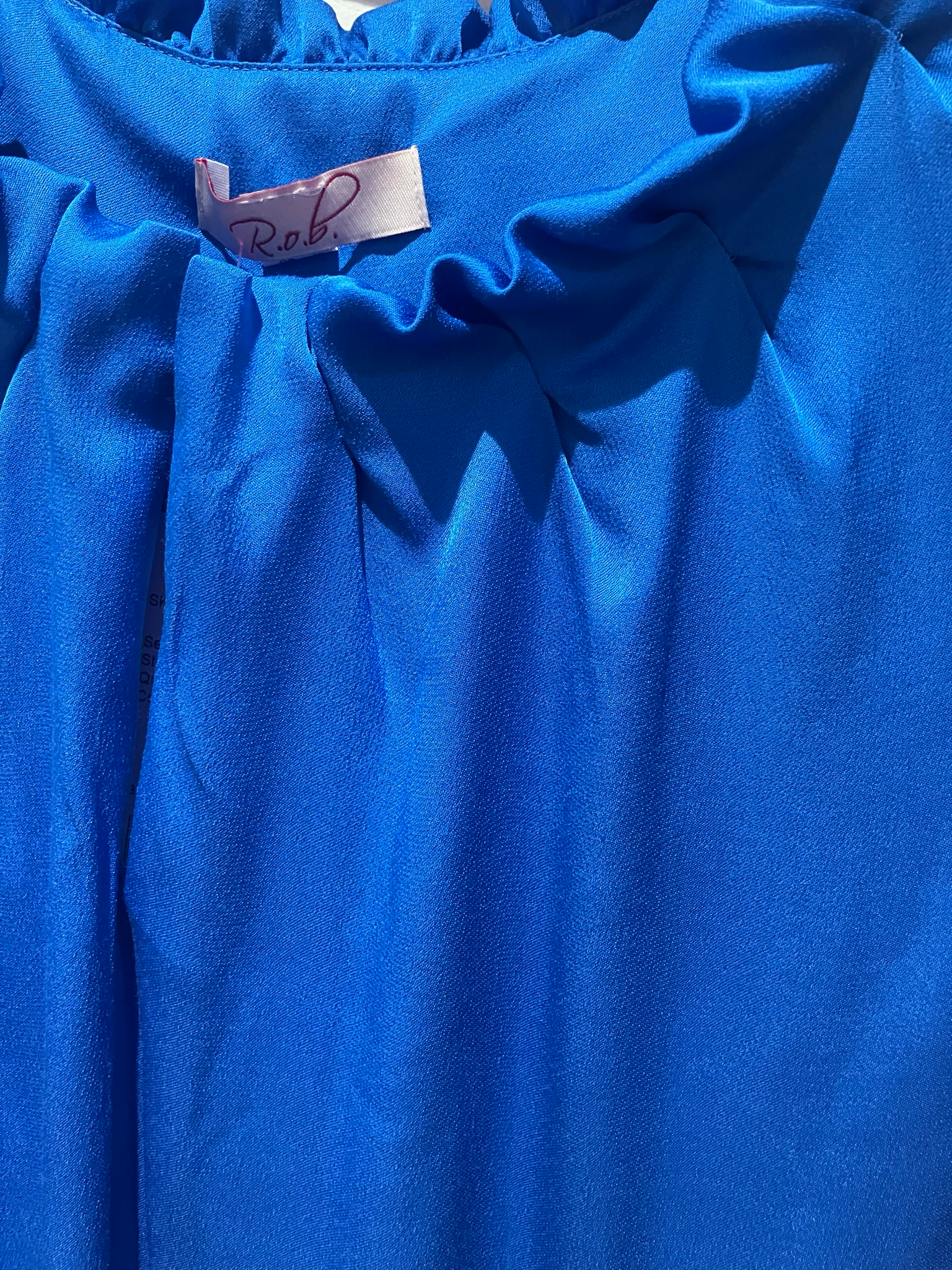 Robell Scarlett Blouse 56448 ~Royal Blue (69)