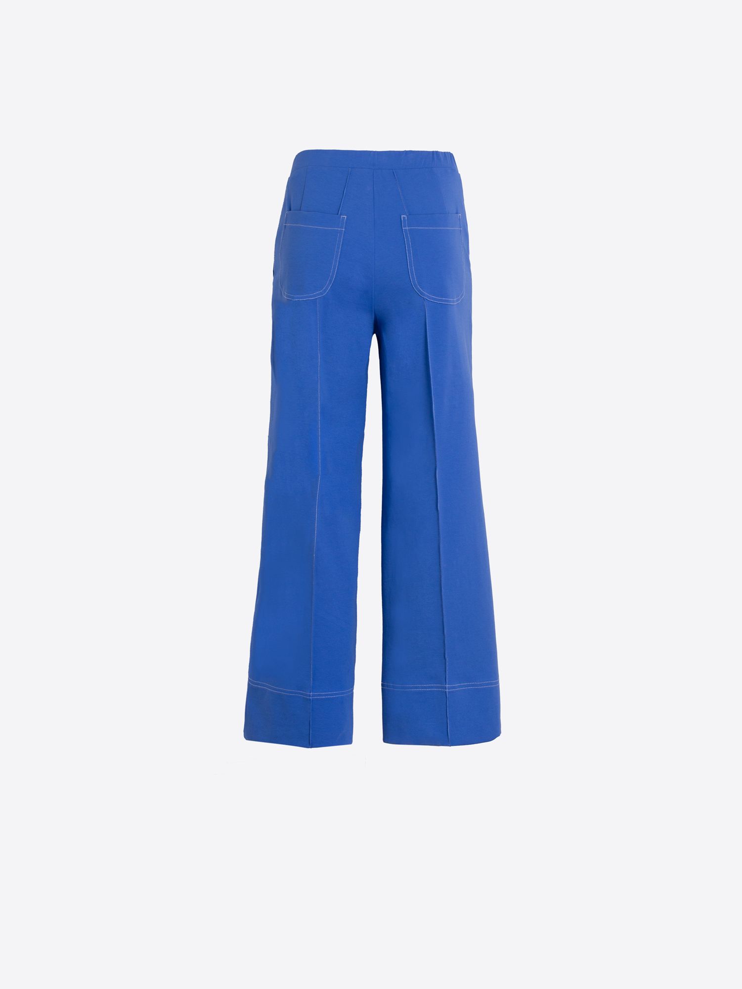 Vilagallo Wide Leg Trousers Blue 33272