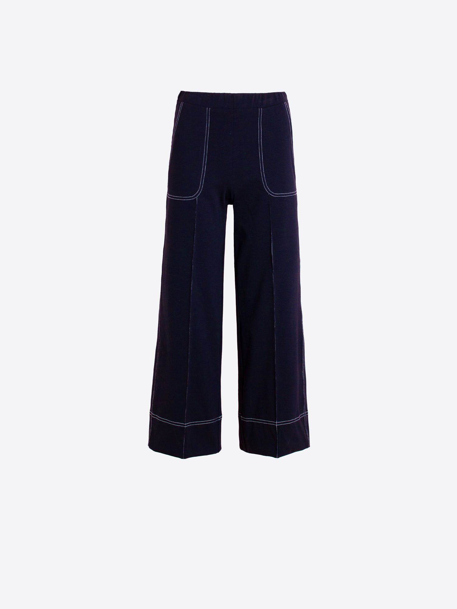 Vilagallo Wide Leg Trousers Black 33275