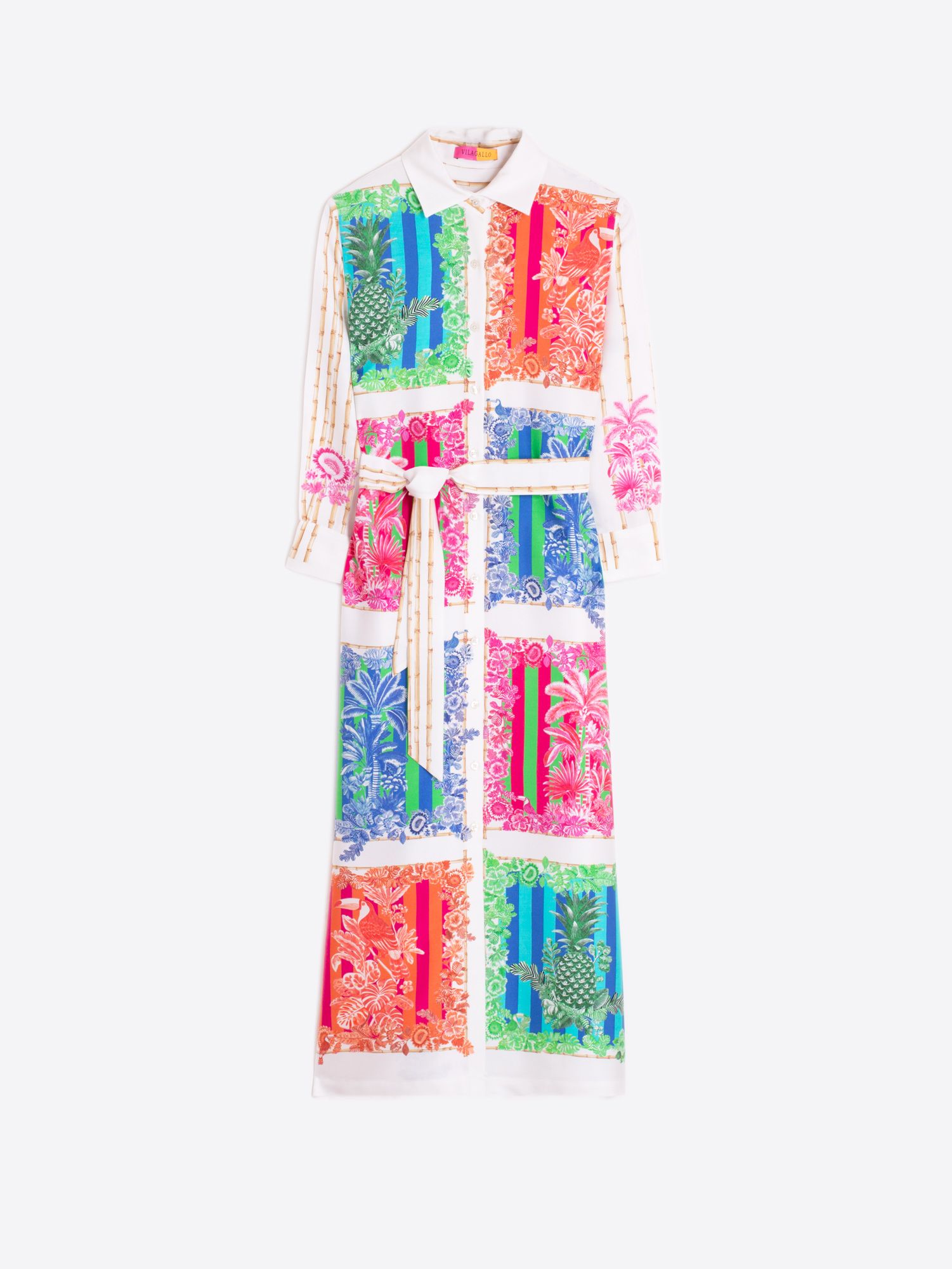 VILAGALLO BAMBOO SHIRT DRESS 33656