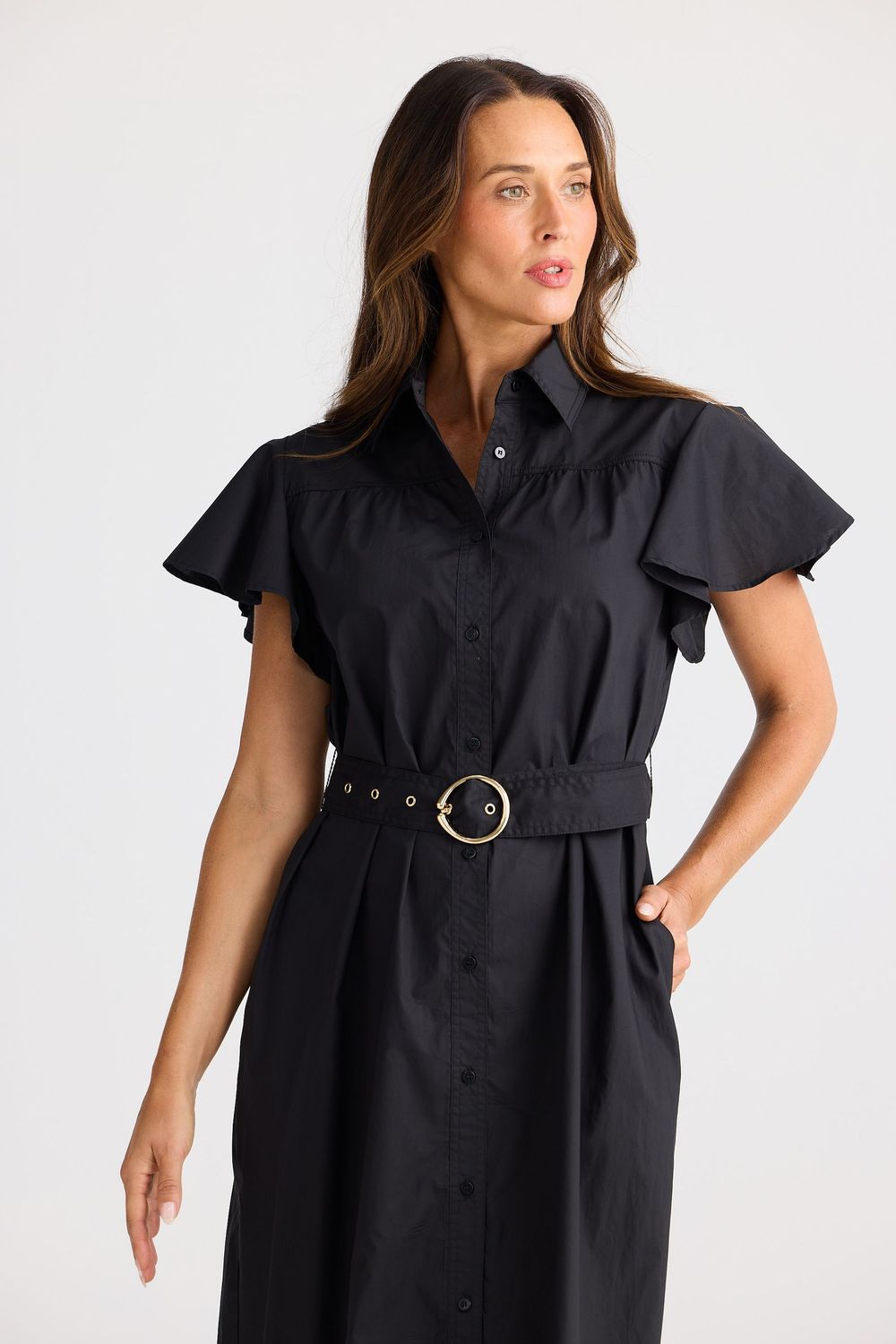 Brave & True - Zoe  Dress Black