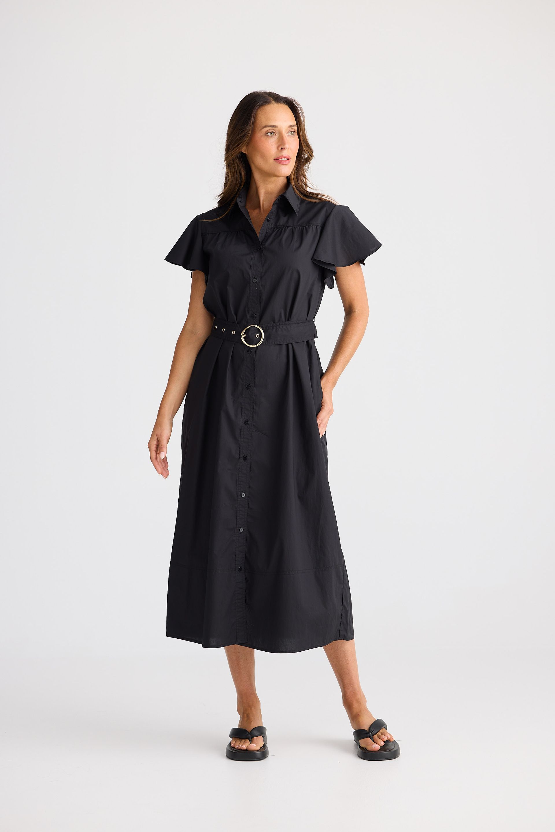 Brave & True - Zoe  Dress Black