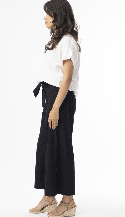Orienbtique Broderie Essentials Pant Navy 4667