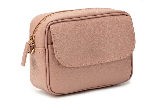 Elie Beaumont Cross Body Town Bag- Blush