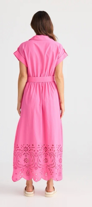Brave & True Versailles Dress In Pink