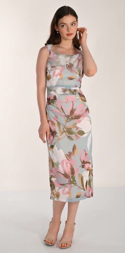 Frank Lyman Seaford Pink Ruched Dress -261362