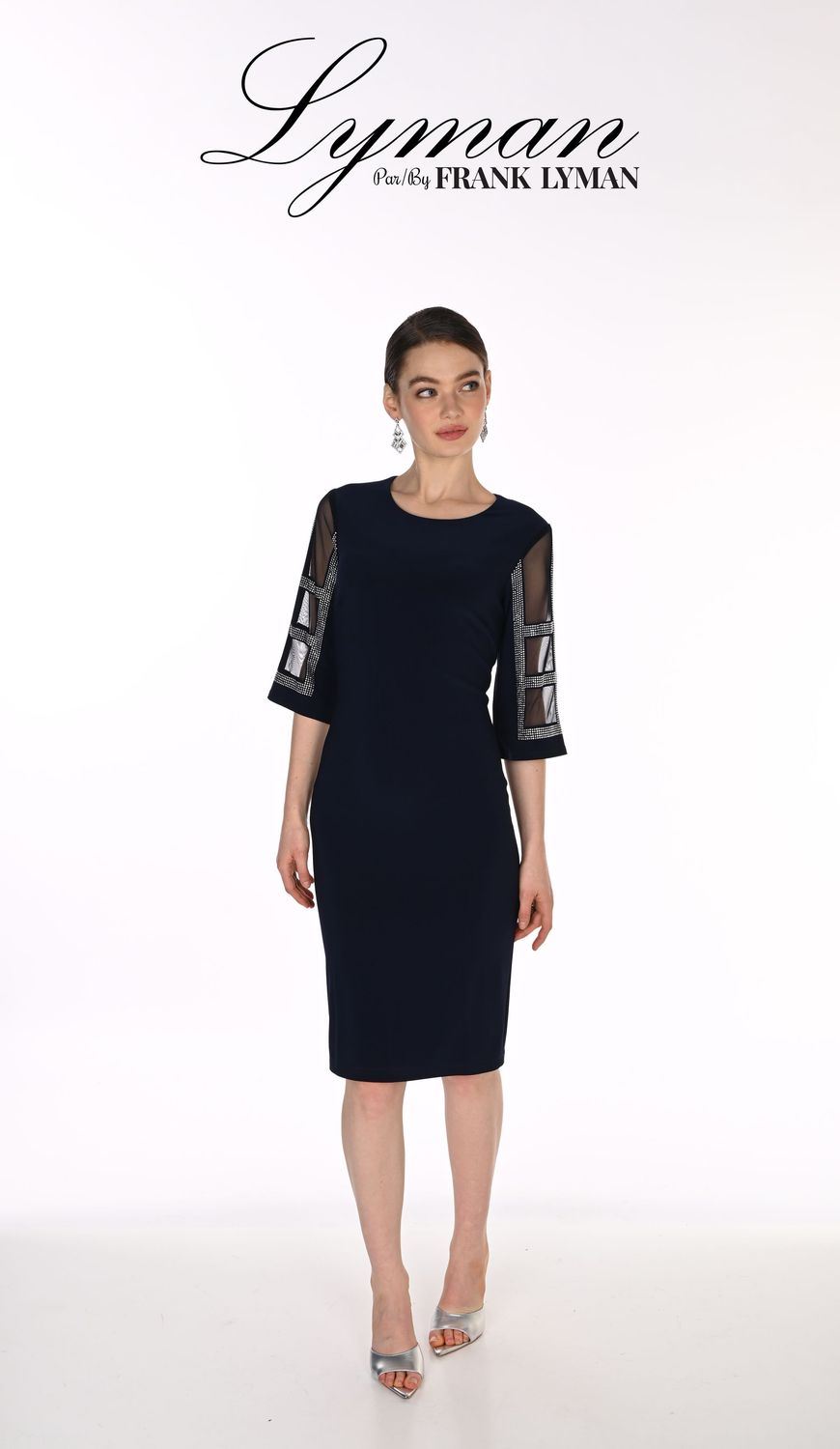 Frank Lyman Midnight Knit Dress 269072