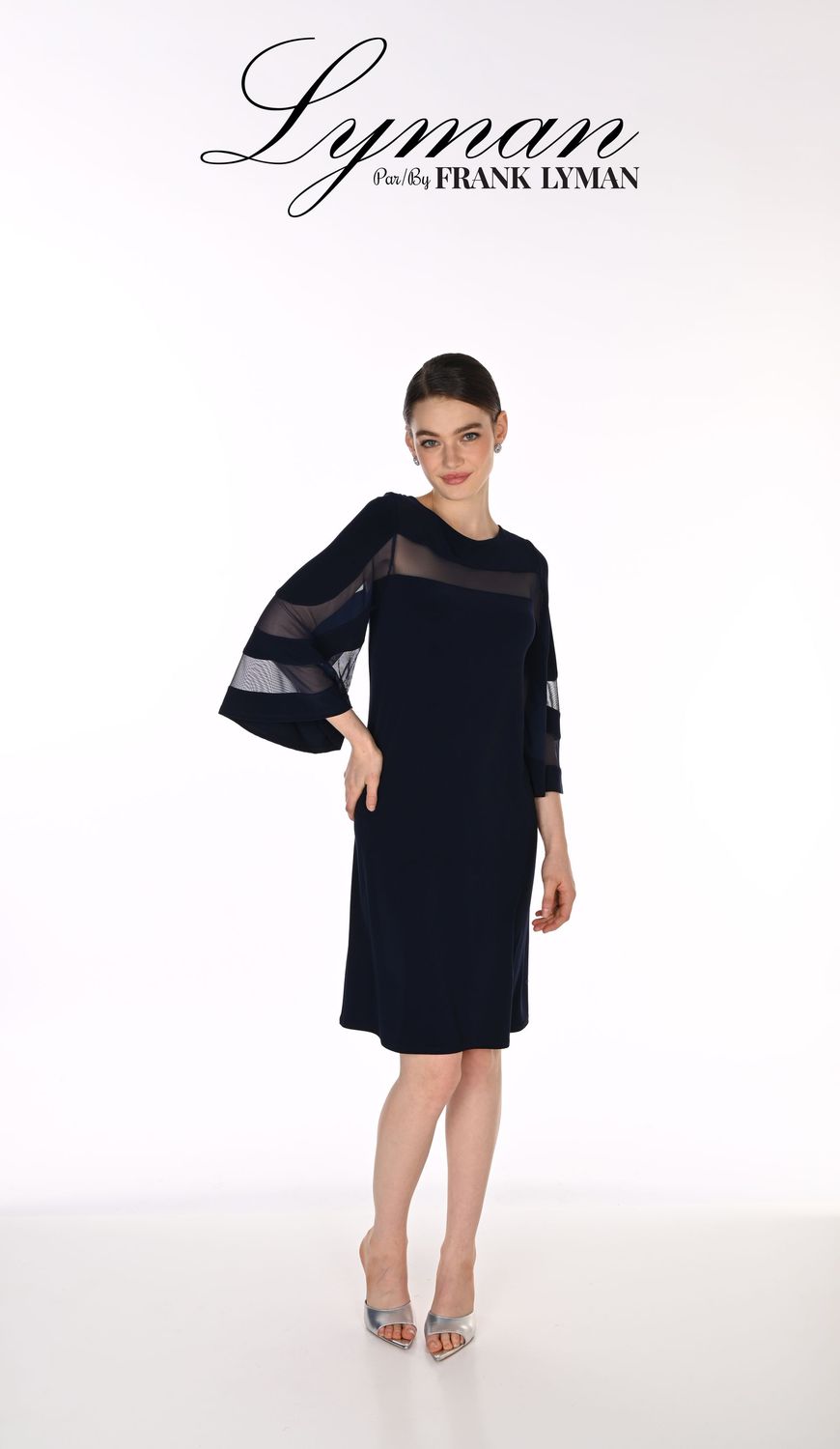 Frank Lyman 100 Black Knit Dress 269037 Frank Lyman 100 Black Knit Dress 269037