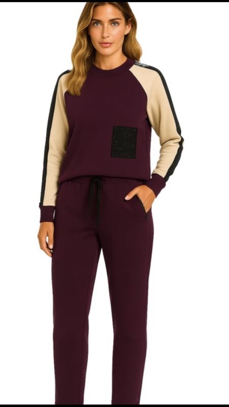 Orly Viscose Long Sleeve Top With Embellished Pockets And Sleeves -212606