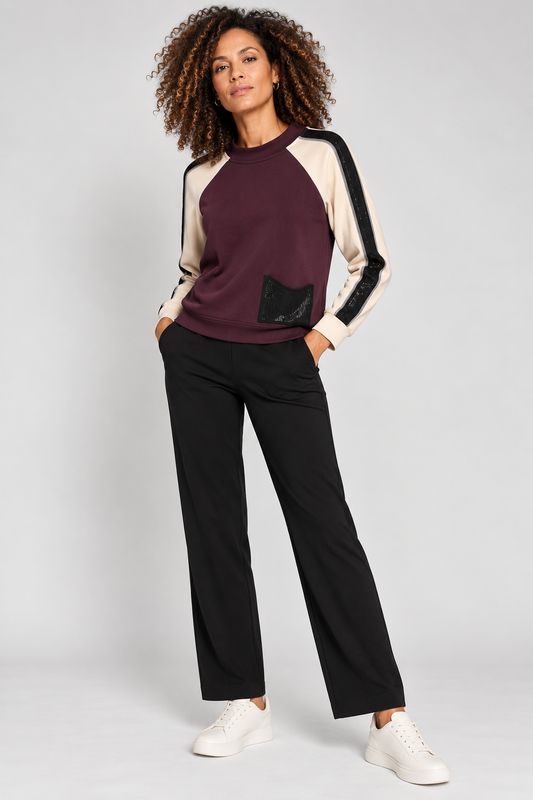 Orly 212606 Burgundy Embellished Top Orly 212606 Burgundy Embellished Top