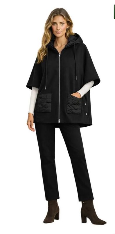 Orly Hooded Short sleeve Jacket/ Coat Orly Hooded Short sleeve Jacket/ Coat