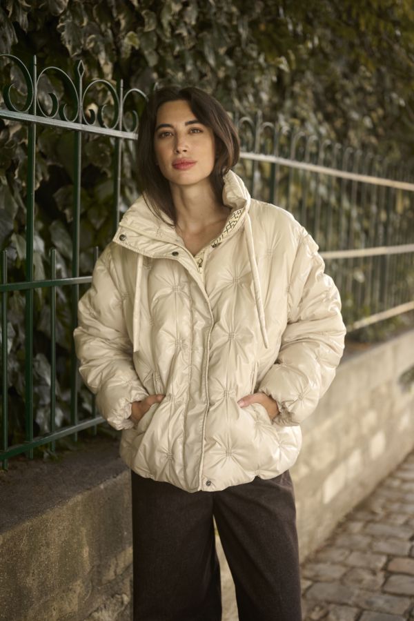 CREAM CRDrakie Short Jacket 10615111 Oatmeal