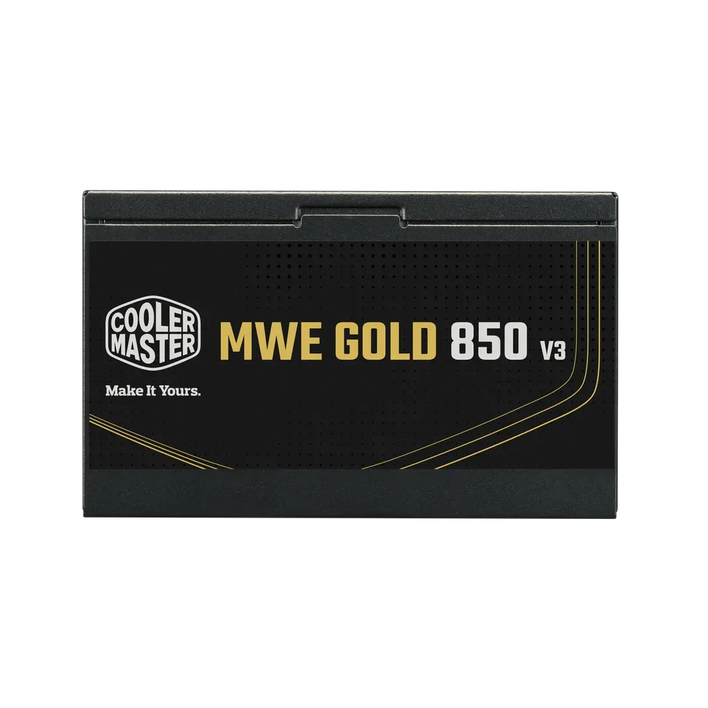 Cooler Master MWE GOLD 850 V3 ATX 3.1 Non-Modular, 850 W, 100 - 240 V, 50/60 Hz, 6 - 10 A