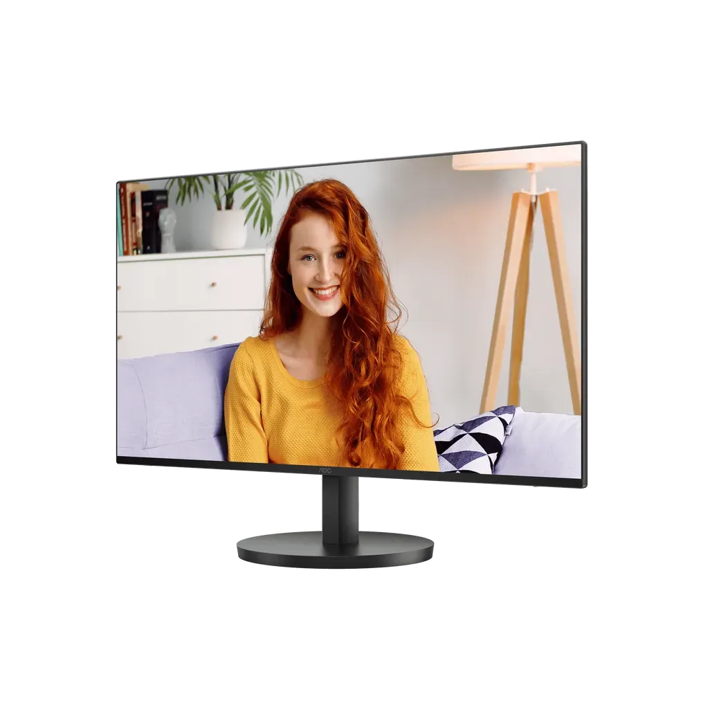 AOC-27B3HA3 Monitor|27 inch |IPS FHD 1920x1080 120Hz|1ms|300nits|HDMI VGA|VESA|Speakers|Internal Power Supply|3YR Warranty