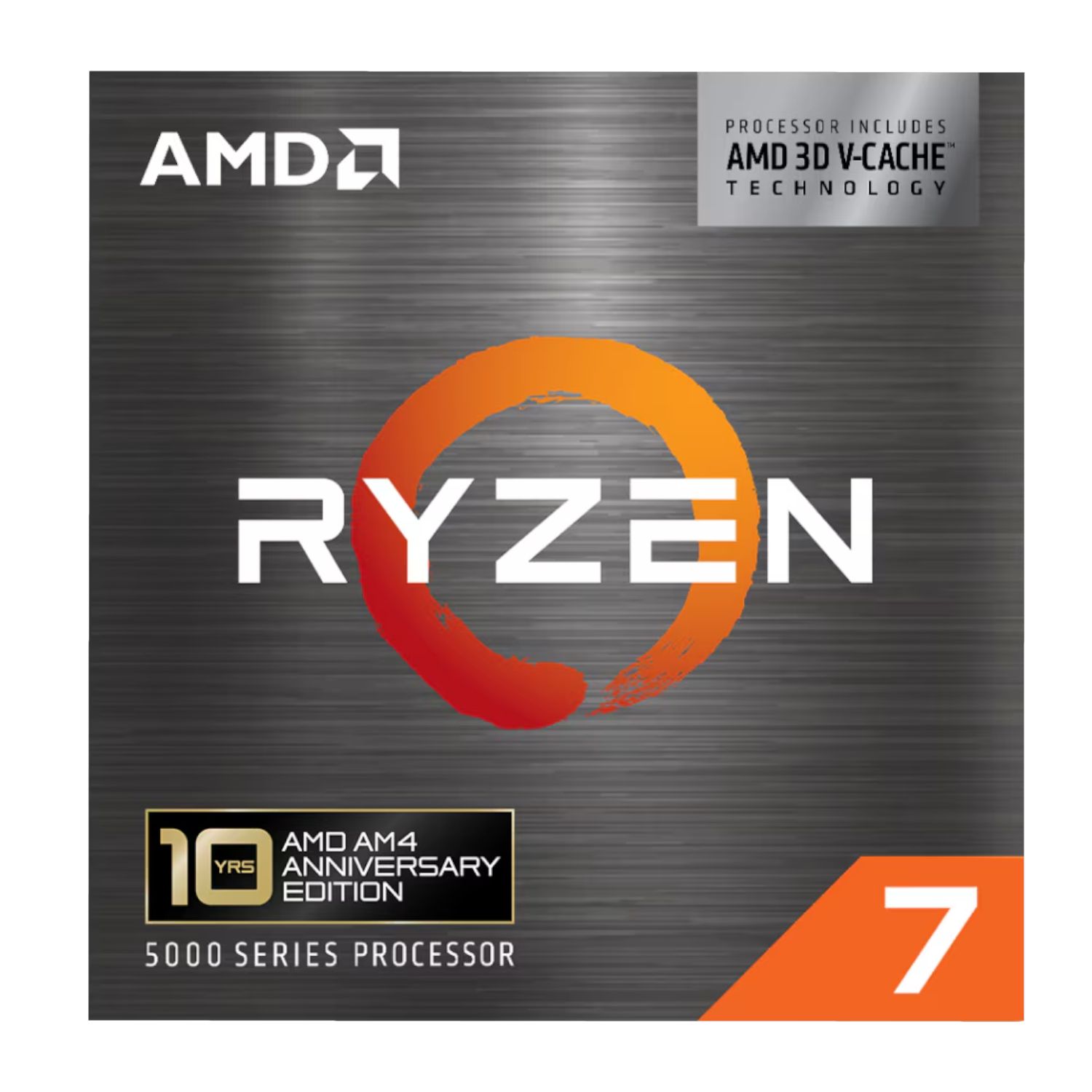AMD Ryzen™ 7 5800X3D | 8 Cores / 16 Threads | 3.4GHz Base, up to 4.5GHz Boost | 96MB L3 (3D V-Cache™) | Socket AM4 | DDR4 | PCIe 4.0