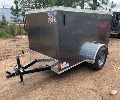 4x6 Single Axle Enclosed Trailer