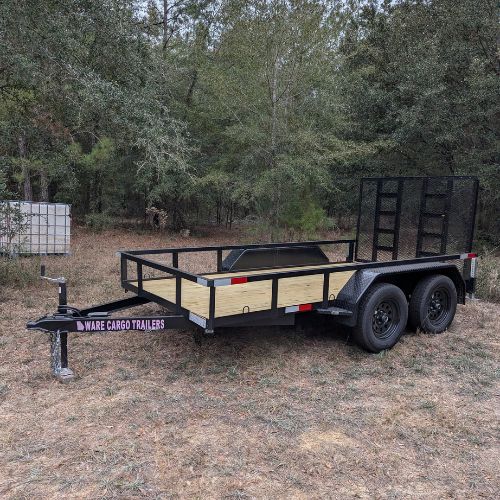 6x12 Tandem Axle Utility Trailer – Strength, Space &amp; Stability
