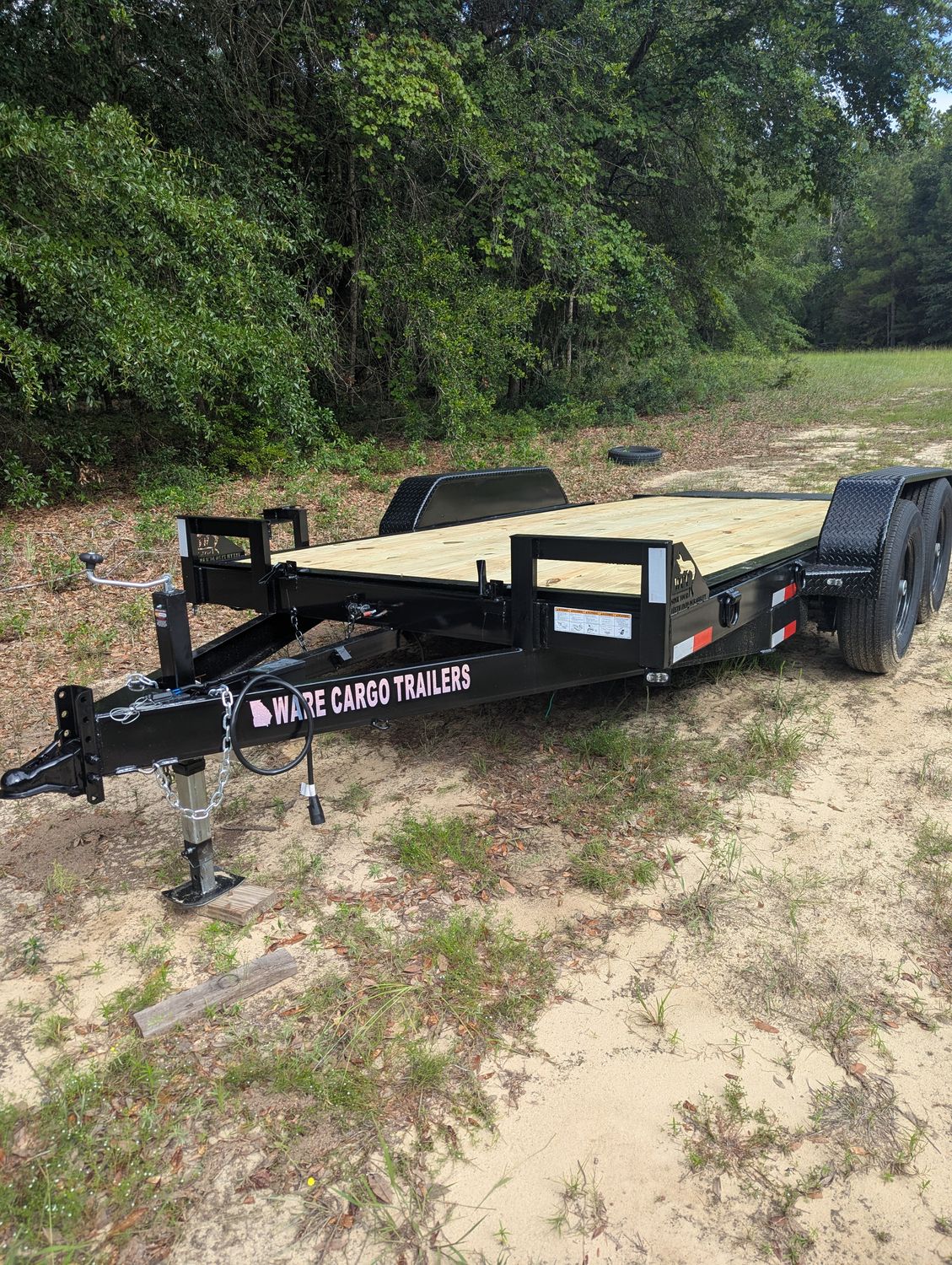 7x16 gravity tilt trailer