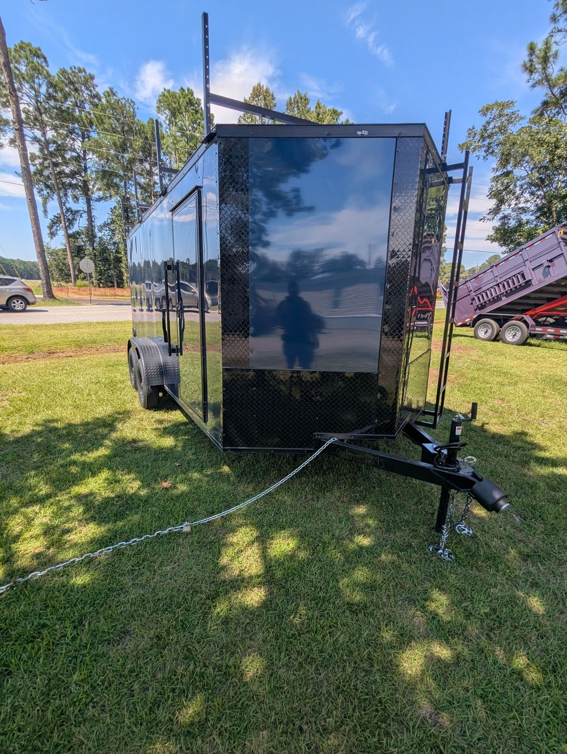 7x16 Tandem Axle Enclosed Trailer