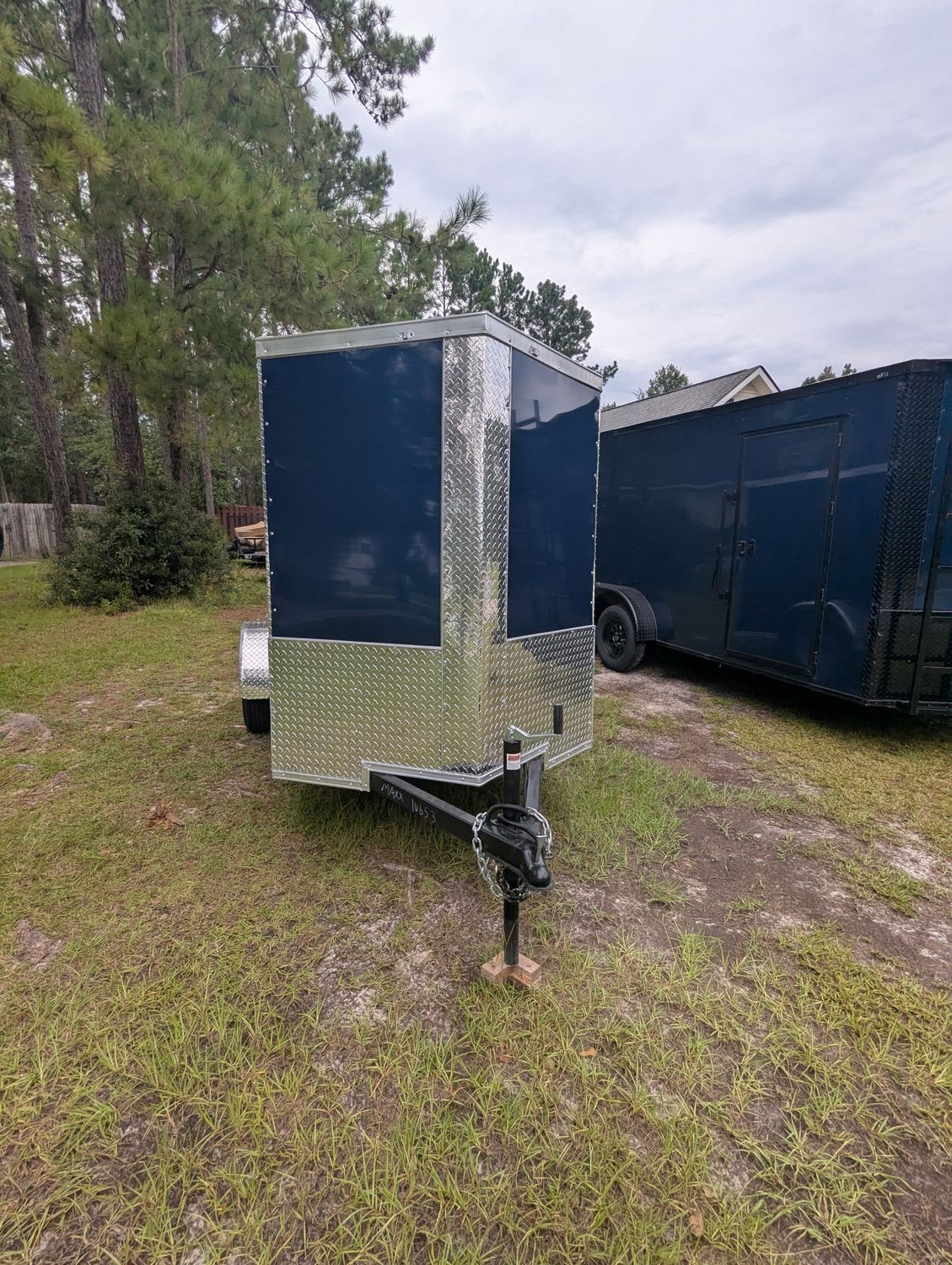 5x10 Single Axle Enclosed Trailer