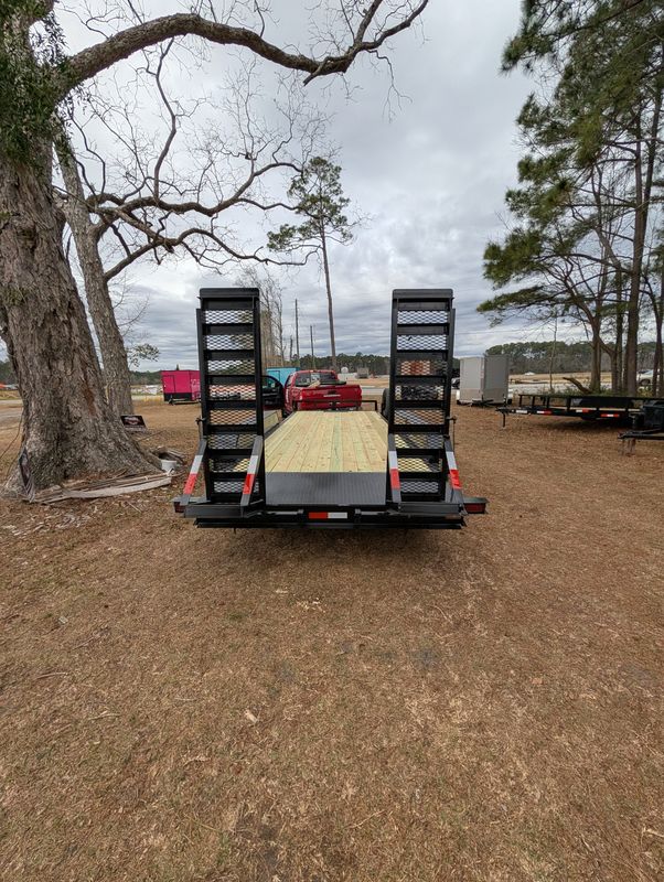 7x20 Triple Axle Heavy Duty Equipment Trailer
