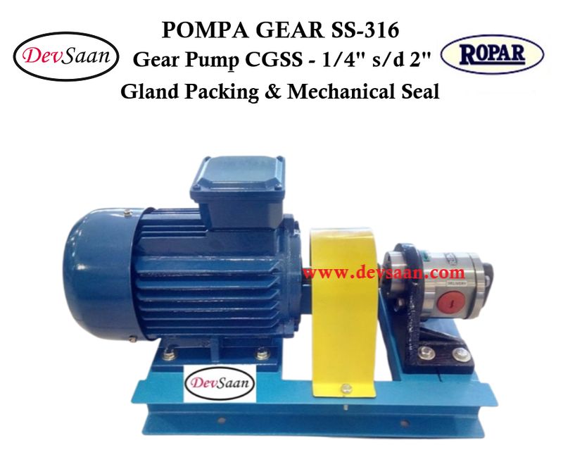 Gear Pump SS-316 CGSS Terkopel