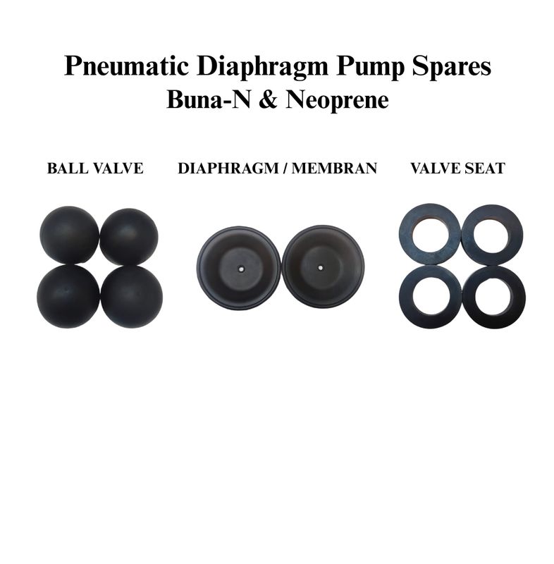 Pneumatic Diaphragm Pump Spares