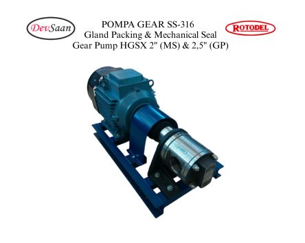 Gear Pump SS-316 HGSX Terkopel