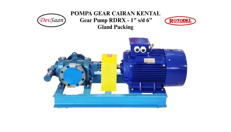 Gear Pump Rotari RDRX Terkopel