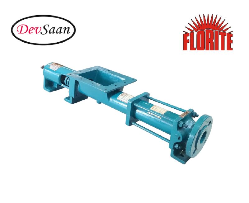 Pompa Ulir WM - Tool Steel Natural Rubber 'A' - Single Stage Hopper Screw Pump