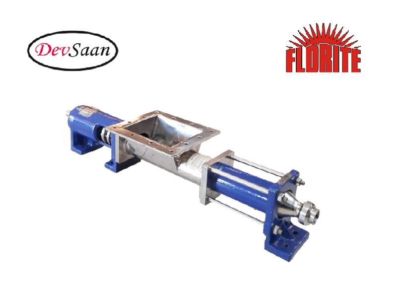 Pompa Ulir WF - SS-316 Hypalon - Single Stage Hopper Screw Pump