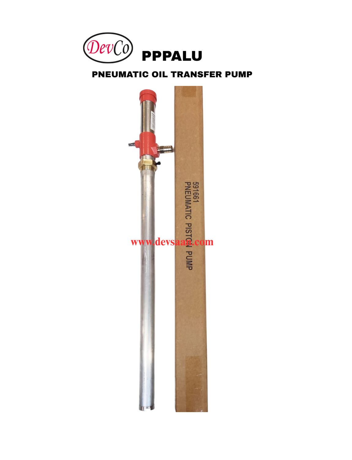 Pneumatic Piston Pump Aluminium PPPALU Pompa Drum Pneumatik