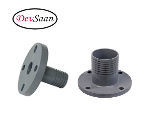Hose Nipple Polypropylene - Flange End