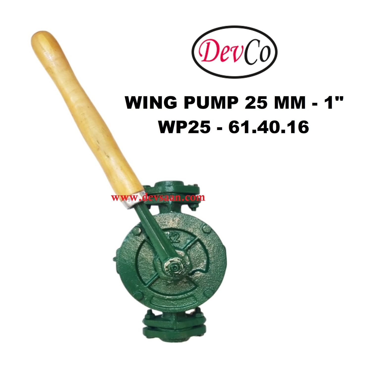 Wing Pump Hand Operated - 25 mm