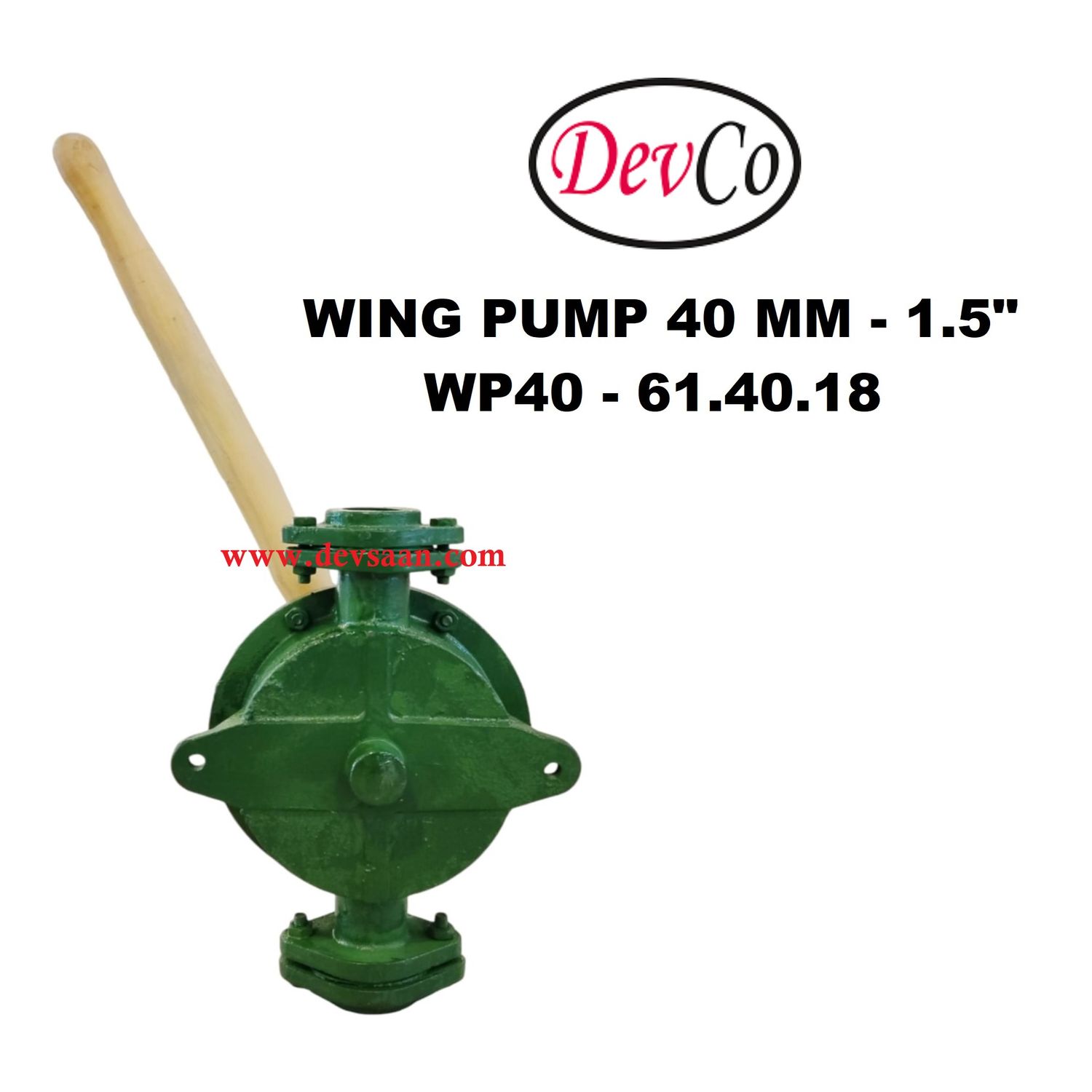 Wing Pump Hand Operated - 40 mm