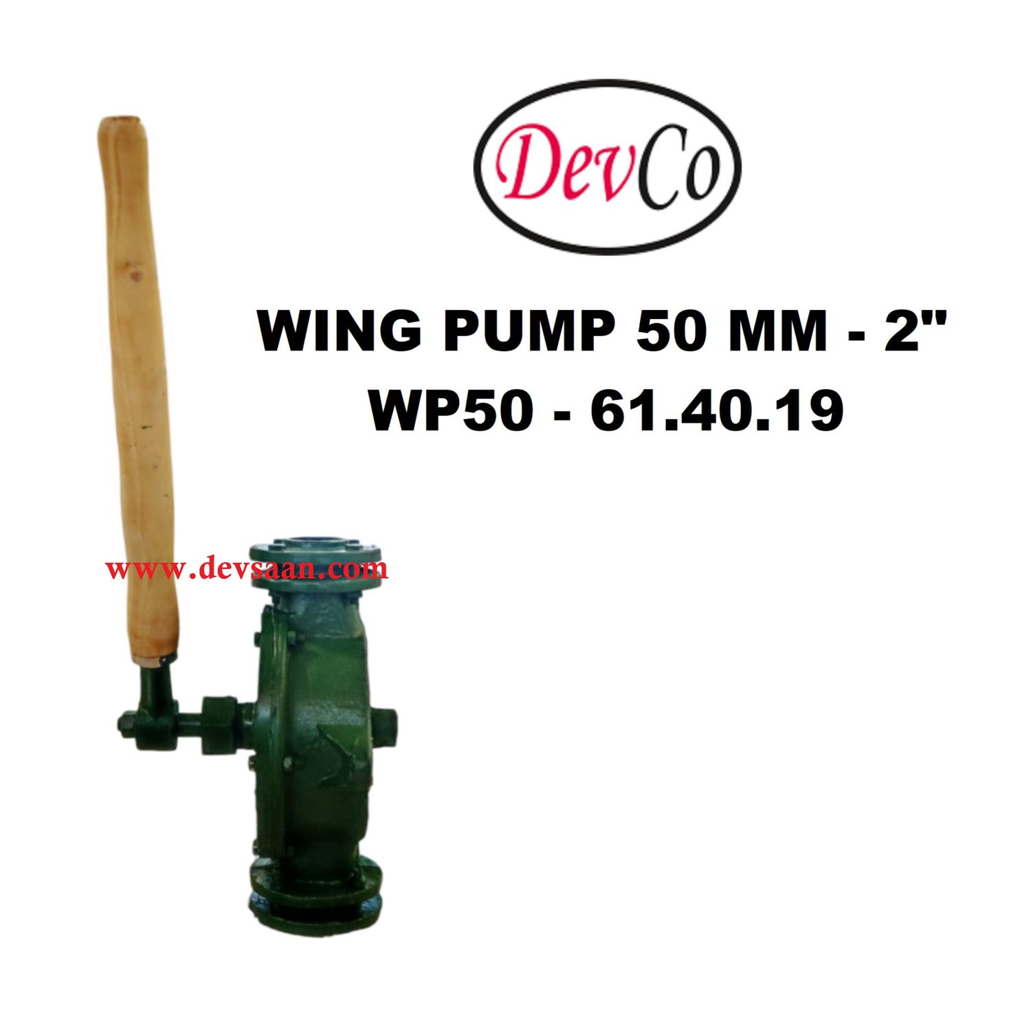 Wing Pump Hand Operated - 50 mm
