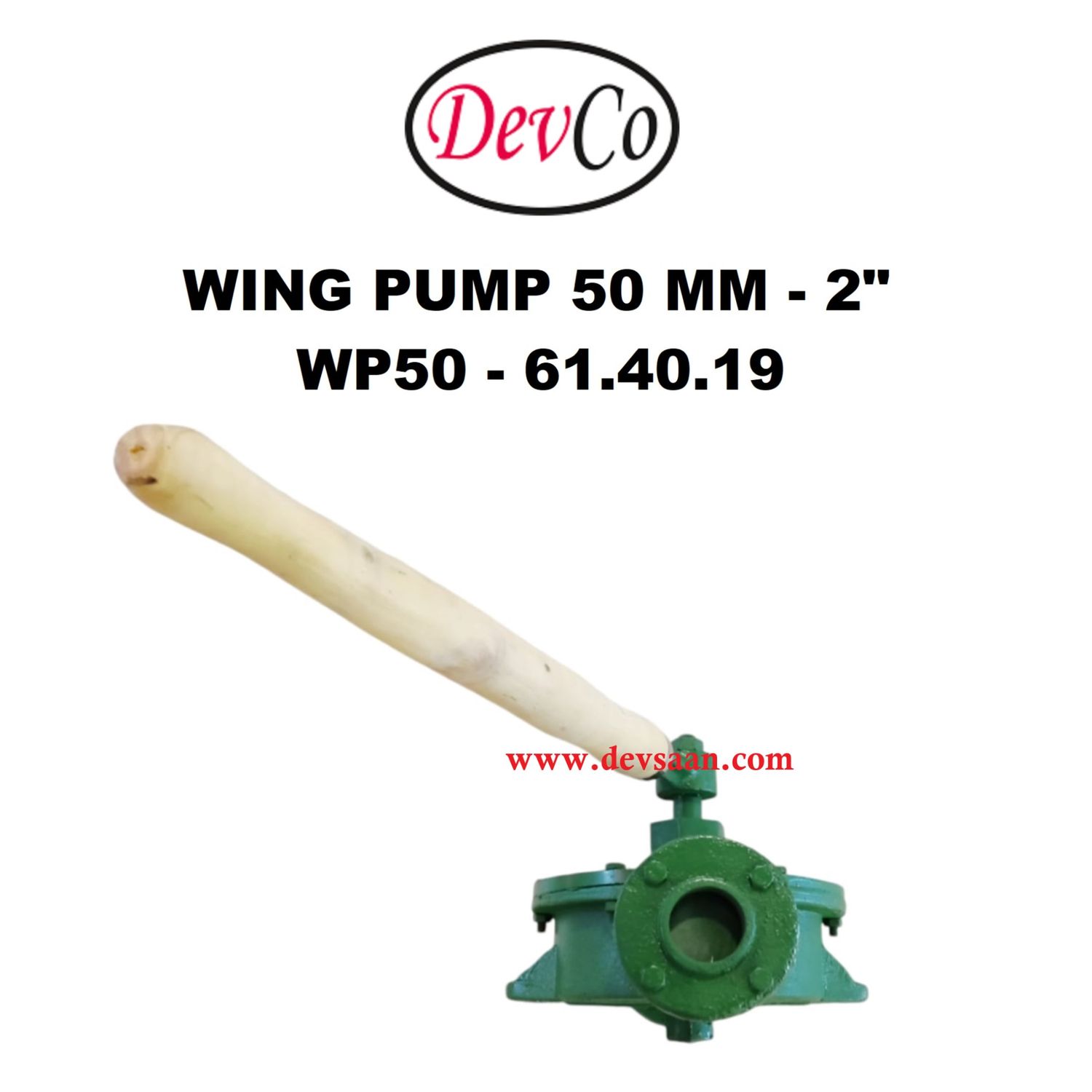 Wing Pump Hand Operated - 50 mm