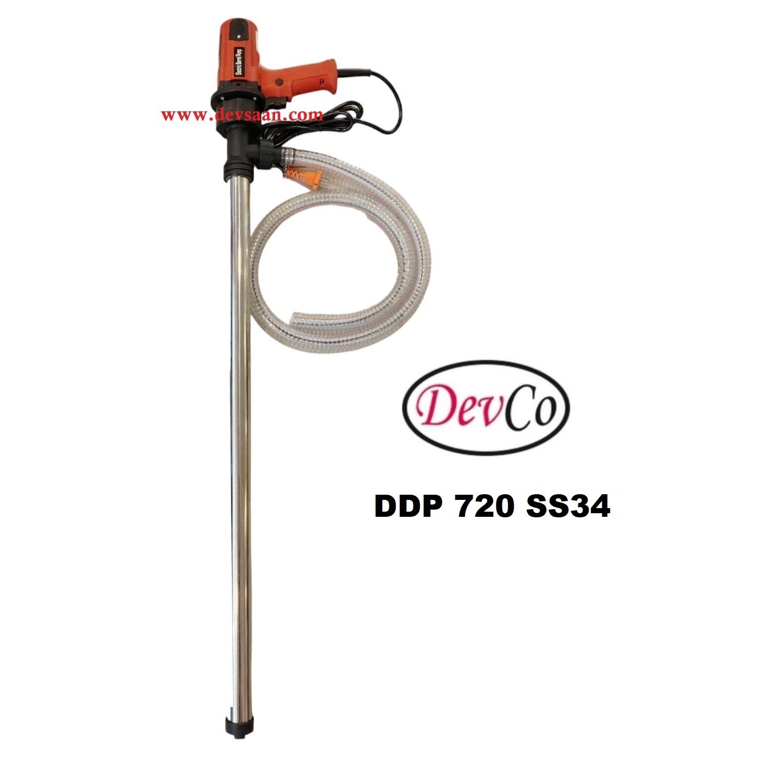 Drum Pump SS-304 DDP 720 SSAC Pompa Drum AC 220V