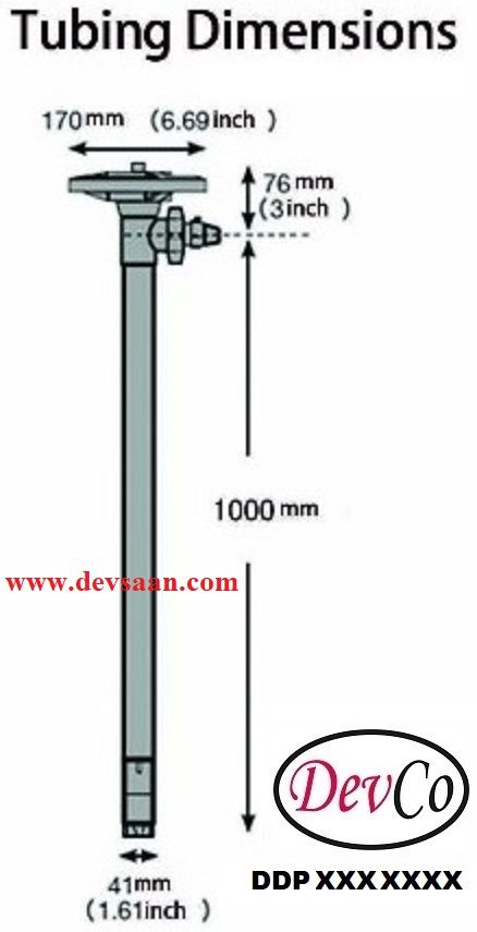 Drum Pump Aluminium DDP 375 HDAI Pompa Drum Pneumatik