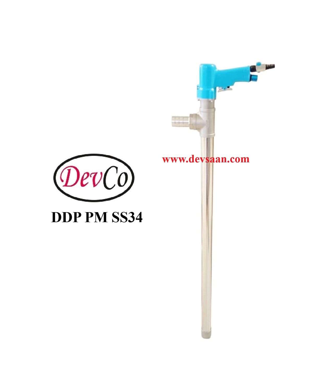 DDP PM SS34 - Pneumatic Pump SS304