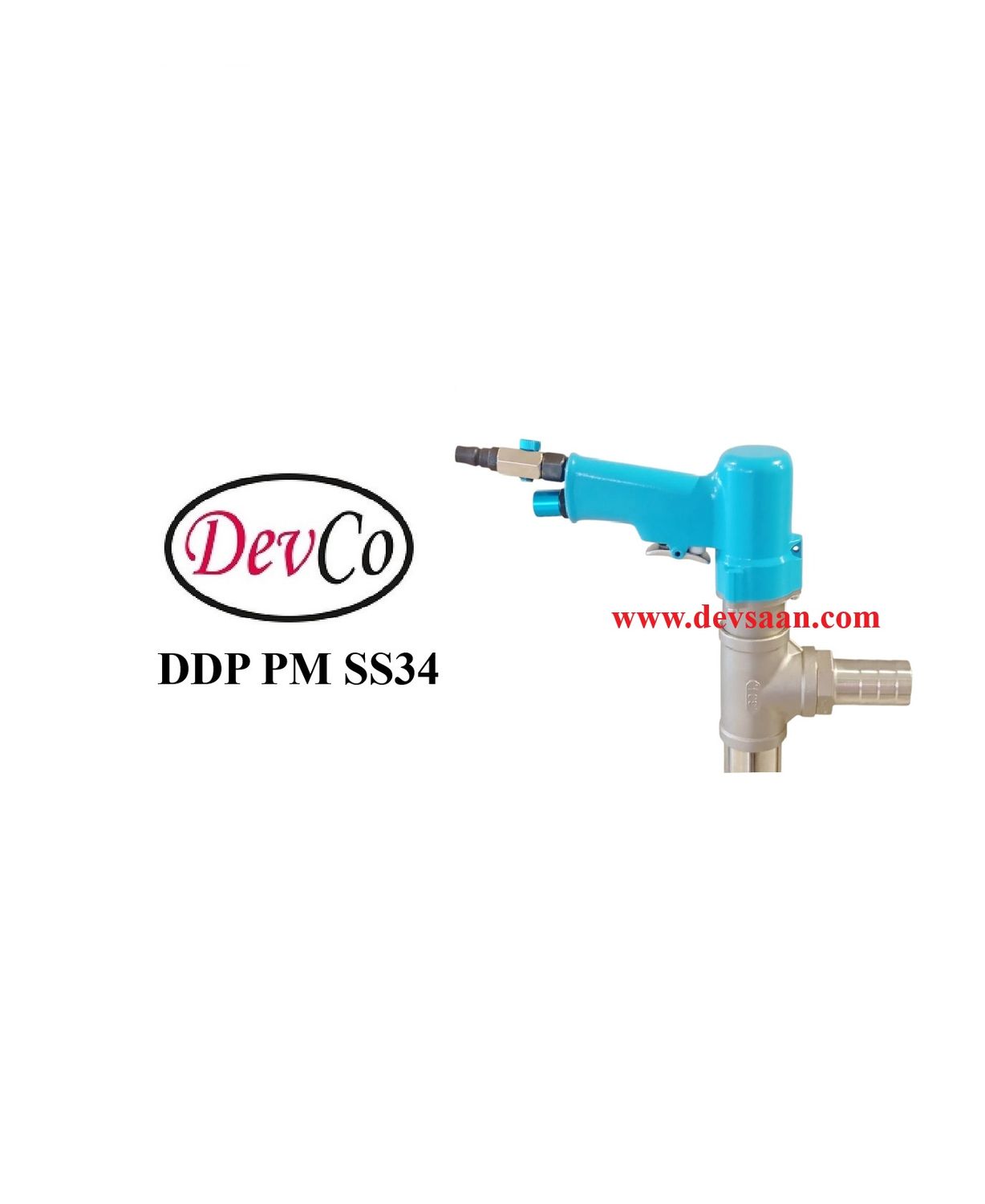 DDP PM SS34 - Pneumatic Pump SS304
