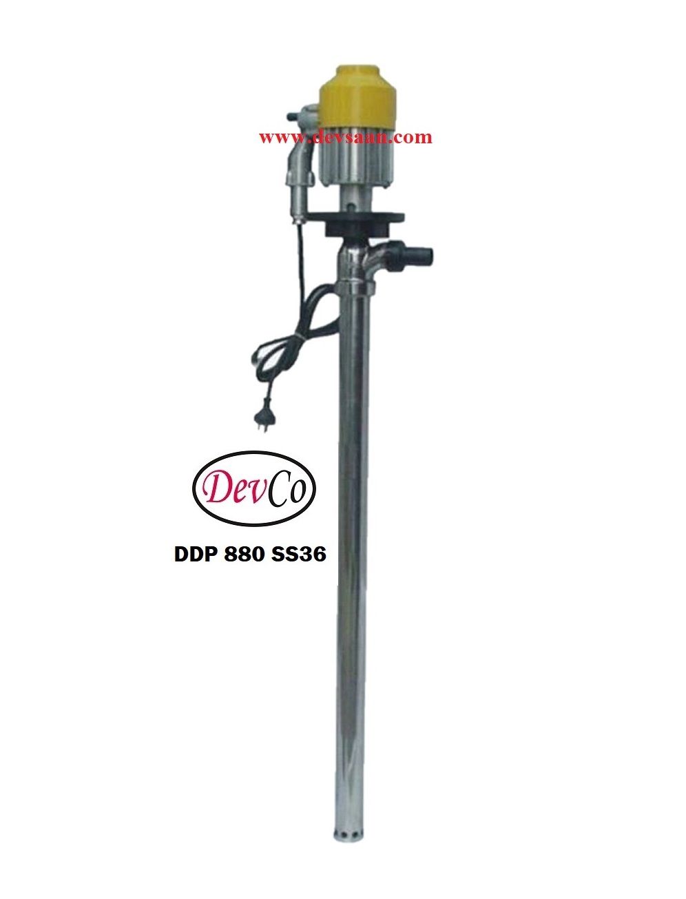 Drum Pump Ex-proof SS-316 DDP 880 SS36 Pompa Drum Drum Pump Ex-proof SS-316 DDP 880 SS36 Pompa Drum
