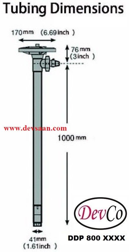Drum Pump PVDF DDP 800 HDPV Pompa Drum