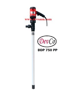 Drum Pump Polypropylene DDP 750 PP Pompa Drum
