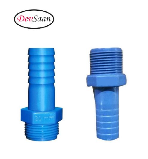 Polypropylene Hose Nipple Threaded