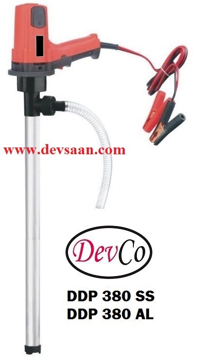 Drum Pump Aluminium DDP 380 AL Pompa Drum DC 12V