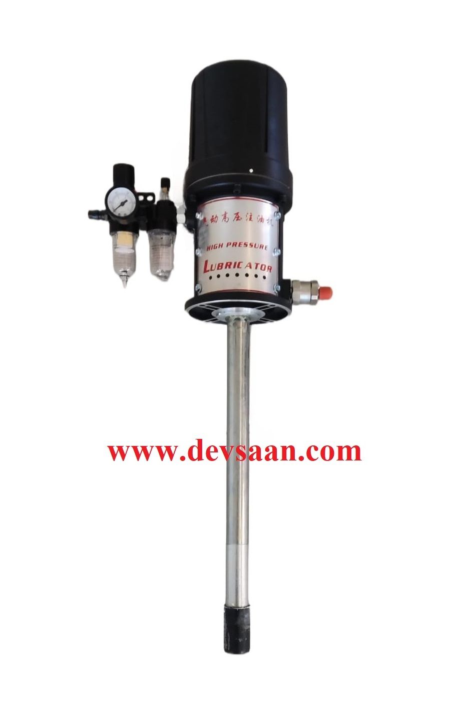 Model 440 Pneumatic Grease Lubricator Pump - 440 mm