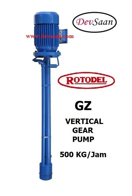 Vertical Gear Pump GZ-075 Pompa Roda Gigi