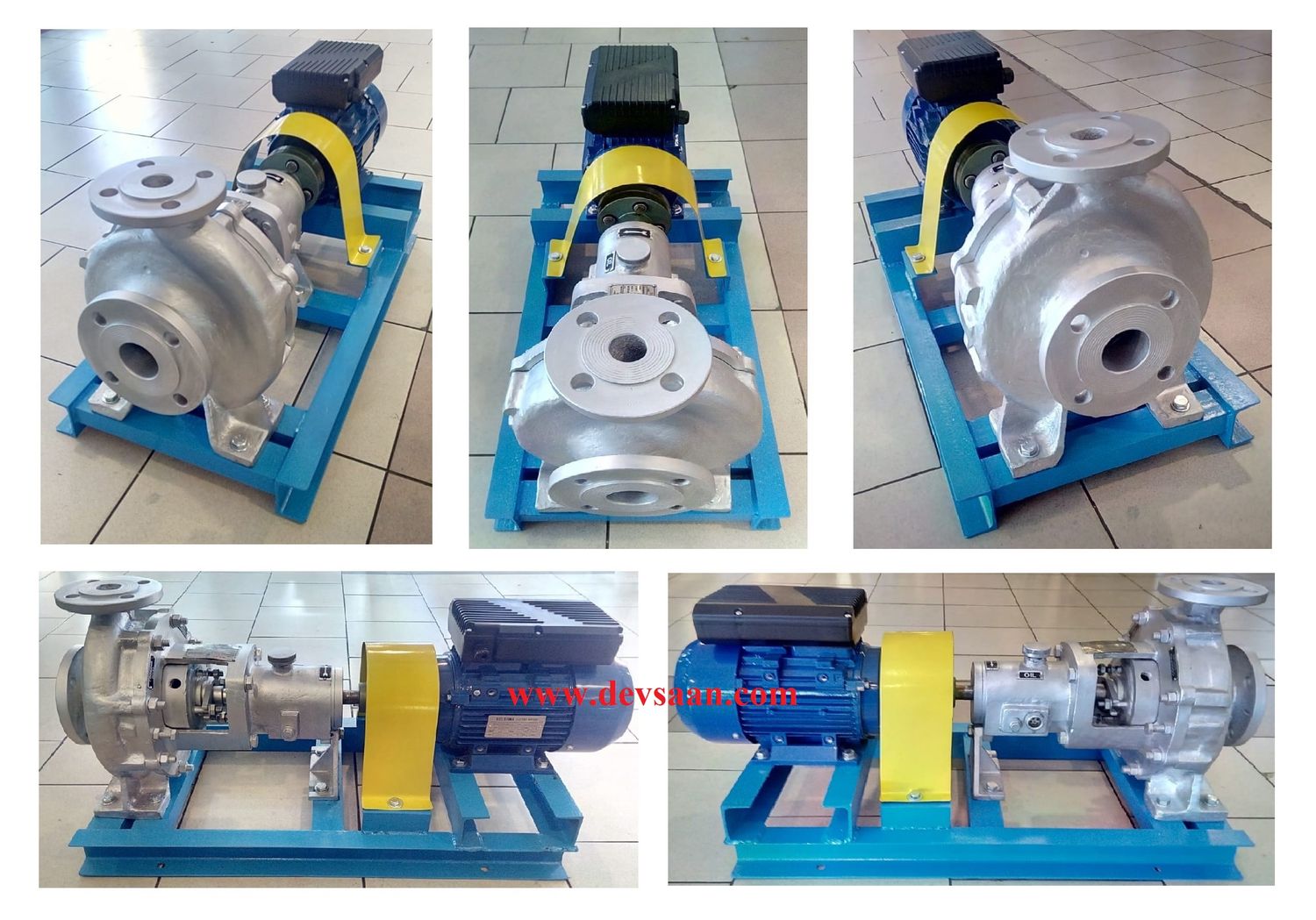 Thermic Fluid Pump FPE-TF 32-200 Pompa Sentrifugal Oli Panas