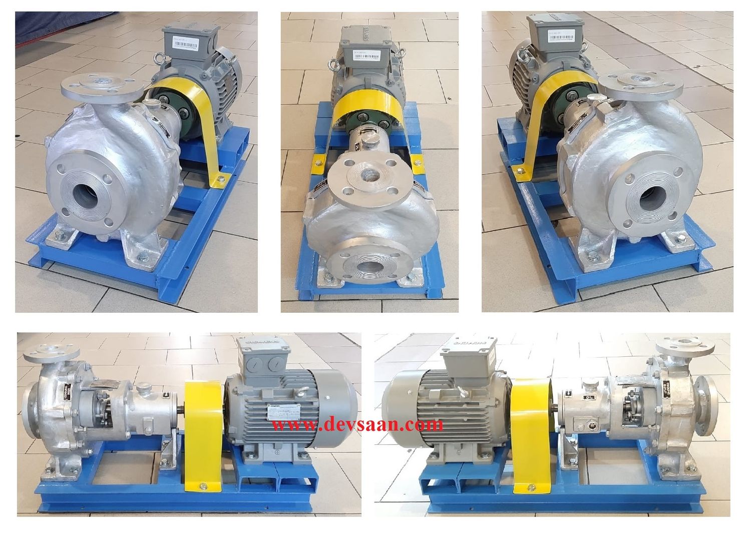 Thermic Fluid Pump FPE-TF 40-200 Pompa Sentrifugal Oli Panas
